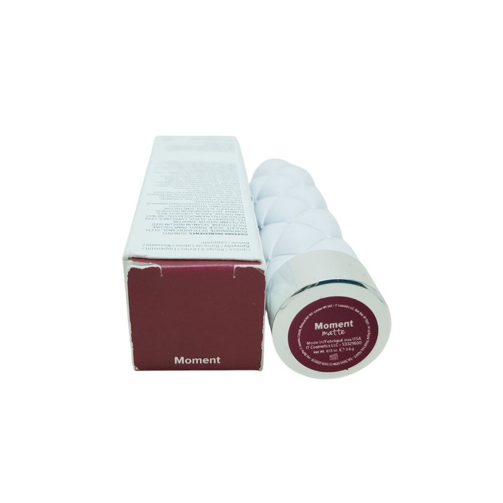 It Cosmetics Pillow Lips Matte High Pigment Moisture Wrapping Lipstick Moment - Picture 3 of 3